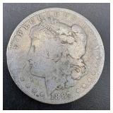 1887-O Morgan silver dollar