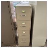 4-drawer Metal File Cabinet, 15'w X 25'd X 52'h