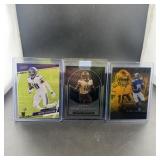 Justin Jefferson Football Card Lot: 2 Rookies And