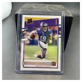 Justin Jefferson Rated Rookie Football Card