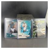 Jalen Hurts Rookie Football Card Lot (3 Cards)