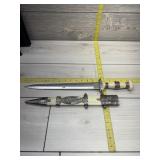 Stainless Steel Dagger; Approx. 13in Blade; Includ