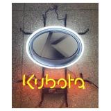 Kubota Farm Equipment Machine Garage 20'x16' Neon