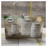 Parini 3-piece Ceramic Canister Set