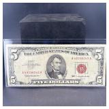 1963 $5 Red Seal United States Note (Red Seal)