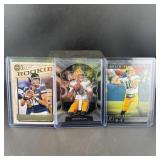 Jordan Love Rookie Football Card Lot (3 Cards)