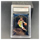 2020-21 Panini Anthony Edwards Blue Prizm Basketbl