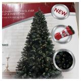7.5-foot Pre-lit Christmas Tree. Untested. Consign