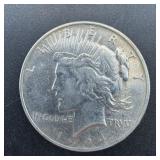 1924 Peace silver dollar