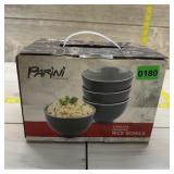 Parini Cookware 4-piece Ceramic Rice Bowl Set