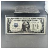 1928-a $1 Silver Certificate Funny Back.