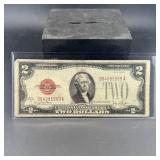 1928g $2 Red Seal Us Note