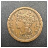1853 Large Cent.