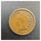 1864 Indian Head Cent, Key Date.