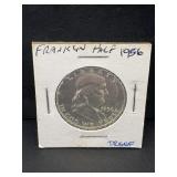 1956 Proof Franklin Silver Half Dollar