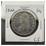 1822 Capped Bust Silver Dollar
