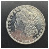 1896 Morgan Silver Dollar.