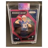 Drake Maye Rookie Gear Prizm Patch Football Card
