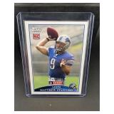 Matthew Stafford Rookie Topps Football Card