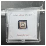 1 Gram Geiger. 999 Premium German Silver Bar Toned