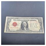 1928 $1 Red Seal United States Note, Puerto Rico I