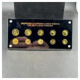 Souvenir California Gold Tokens, Uncirculated Type