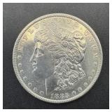 1885-o Morgan Silver Dollar.