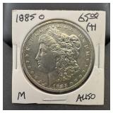 1885-o Morgan Silver Dollar