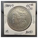 1884-o Morgan Silver Dollar