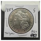 1889-s Morgan Silver Dollar, 700,000 Minted