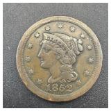 1852 Large Cent.