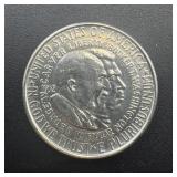 1952 Booker T. Washington Silver Half Dollar Comme