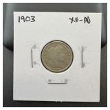 1903 Barber Silver Dime