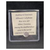 854-1011 Ad Silver Damma Habbarid Emirate Coin In
