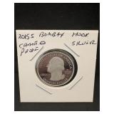 2015-s Bombay Hook Silver Cameo Proof