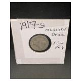1917-s Mercury Dime Semi Key