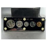 (late Add) Rare 1955 Us Proof Coin Set, High Grade