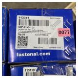 Case of assorted hardware; see photos for sizes an