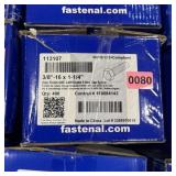 Case of assorted hardware; see photos for sizes an