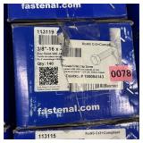 Case of assorted hardware; see photos for sizes an