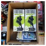 Assortment of collectible football cards