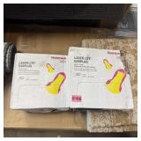 Two cases laser-lite corded ear plugs; 100 per cas
