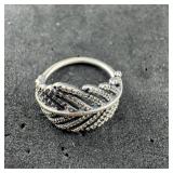 Pandora Sterling Silver Ring, Size 6, Marked S925