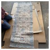 Wyatt Nash area rug approx. 2 x 8 feet (Confirm