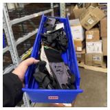 Bin with assorted items and hardware (See photos)