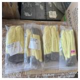 4 pairs OSFA Kevlar gloves, size 8 medium