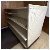 *Offsite Gondola Shelving Unit (Red Full Descripti