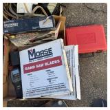 Assortment of tools including Milwaukee cordless