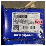 Case of assorted hardware; see photos for sizes an