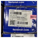 Case of assorted hardware; see photos for sizes an